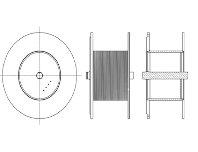 Customized Non-standard wire rope multi-layer winding LEBUS grooved  winch drum